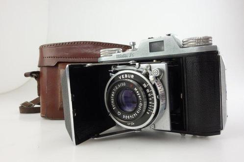 Welta Welti Ic folding camera with Meyer Trioplan 50mm f2,9, Audio, Tv en Foto, Fotocamera's Analoog