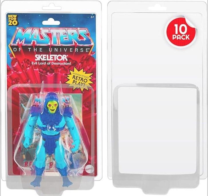 Clamshell PET Protectors 10-Pack for Masters of the Universe, Verzamelen, Film en Tv, Nieuw, Ophalen of Verzenden