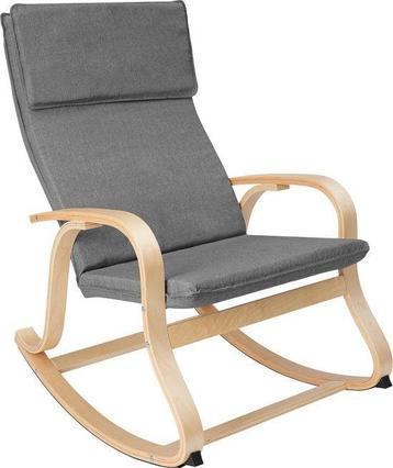 Tweedekans | tectake - Schommelstoel Roca fauteuil - beschikbaar voor biedingen
