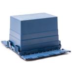 Distributiebak 600x400x416 mm Nestbaar Stapelbaar Blauw, Doe-het-zelf en Bouw, Kratten en Dozen, Ophalen of Verzenden, Nieuw