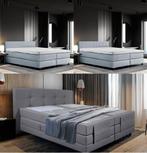 Online veiling: verschillende Boxprings (ook elektrisch), Nieuw, Grijs