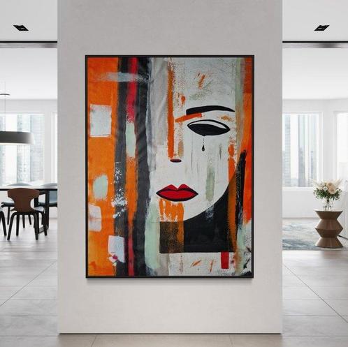 Timo Wedell (1994) - Lost Love Abstract - XXL, Antiek en Kunst, Kunst | Schilderijen | Modern