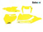 Sticker KTM 250 SX 2017-2018 Number Plate Sticker Yellow, Motos