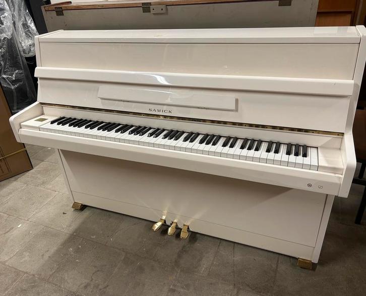 PROMO: Pianos droits - Garantie: 5 ans - Pianos Michiels, Musique & Instruments, Pianos, Autres couleurs, Piano, Utilisé, Brillant