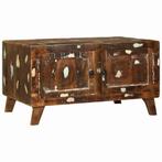 vidaXL Salontafel Multikleur 80 x 54 x 45 cm massief, Huis en Inrichting, Tafels | Salontafels, Verzenden, Nieuw