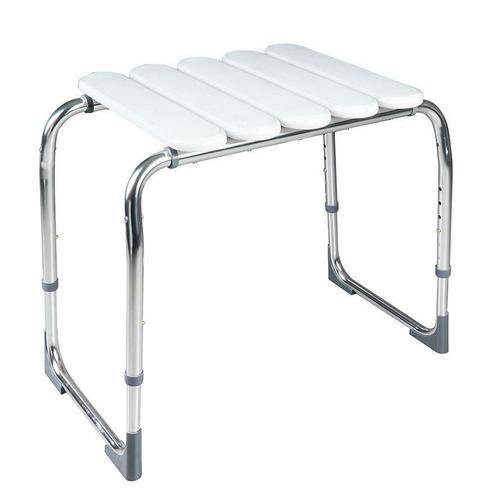 Ridder Pro badkamerkruk verstelbaar wit, Maison & Meubles, Salle de bain | Linge de bain & Accessoires, Enlèvement ou Envoi