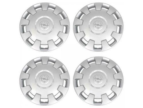 ORIGINAL Opel wieldoppen set 15 inch ZILVER (4 stuks) Astra, Auto-onderdelen, Banden en Velgen, Ophalen of Verzenden