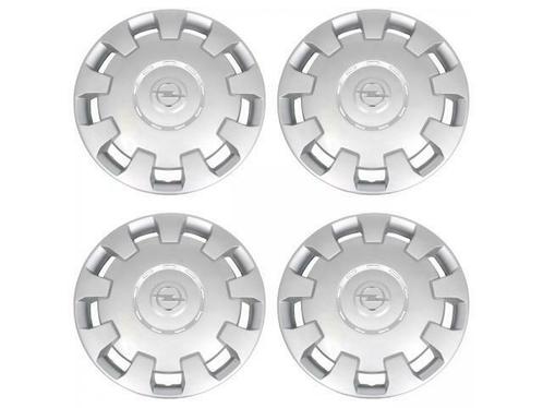 ORIGINAL Opel wieldoppen set 15 inch ZILVER (4 stuks) Astra, Autos : Pièces & Accessoires, Pneus & Jantes, Enlèvement ou Envoi