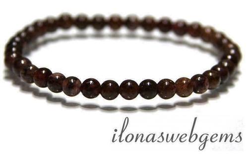 Jaspis edelsteen kralen armband ca. 5.4mm, Hobby en Vrije tijd, Kralen en Sieraden maken, Kraal, Nieuw, Verzenden