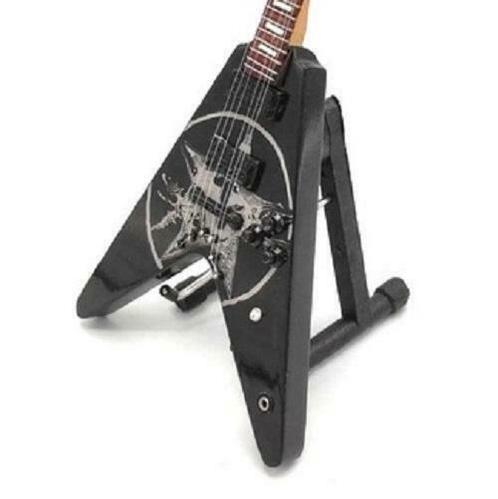 Miniatuur Dean Old Skull V gitaar met gratis standaard, Verzamelen, Film en Tv, Beeldje, Replica of Model, Nieuw, Verzenden