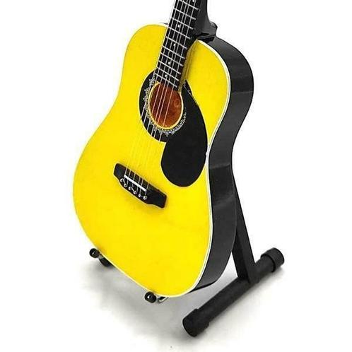 Miniatuur Martin HD-7 gitaar met gratis standaard, Collections, Cinéma & Télévision, Envoi