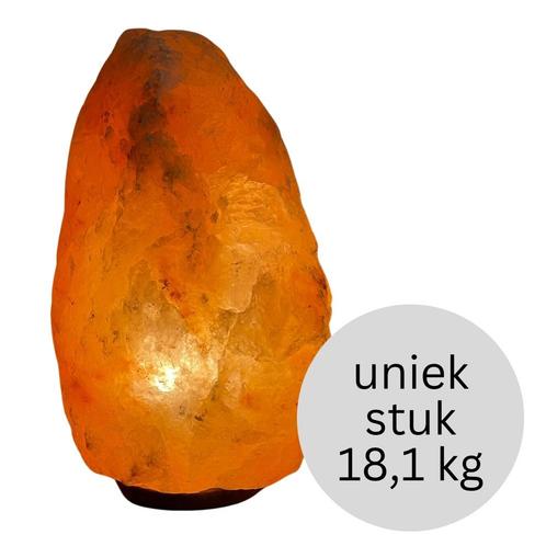 Himalaya Zoutlamp (roze kleur, 18,1 kg) - uniek stuk, Sport en Fitness, Gezondheidsproducten en Wellness, Ophalen of Verzenden