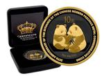 China. 10 Yuan 2009 Panda Jubiläumsausgabe - Gold Black, Postzegels en Munten, Munten | Europa | Niet-Euromunten