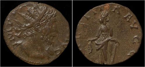 270-273ad Roman Tetricus I billon antoninianus Laetitia s..., Postzegels en Munten, Munten en Bankbiljetten | Verzamelingen, Verzenden