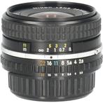 Tweedehands Nikon 28mm f/2.8 E Series - Chrome CM3810, Ophalen of Verzenden, Gebruikt, Overige typen