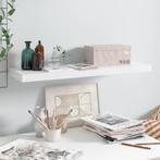 vidaXL Wandschap zwevend 80x23,5x3,8 cm MDF hoogglans wit, Huis en Inrichting, Kasten | Wandmeubels, Verzenden, Nieuw