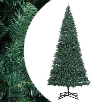 vidaXL Kunstkerstboom met standaard 500 cm PVC groen beschikbaar voor biedingen