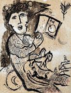 Marc Chagall (1887-1985) - Poèmes - Le peintre, Antiek en Kunst