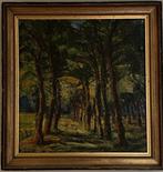 Aloys De Lignière (1891 - 1963) Attrib.to - Forêt verdoyante, Antiquités & Art