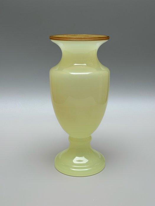 Véritable Opaline de Murano - Vaas - Muranoglas, Opaline, Antiek en Kunst, Antiek | Glaswerk en Kristal