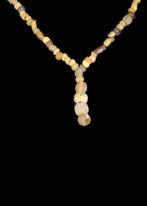 Oud-Romeins Geel Glas Kralenketting (Zonder minimumprijs)