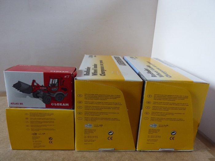 Conrad 1:50 - Modelauto (4) - Radlader - 2 x Liebherr L586,, Hobby & Loisirs créatifs, Voitures miniatures | 1:5 à 1:12