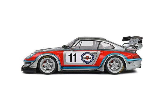 Porsche 911 RWB Kamiwaza Martini Racing - 1:18 - Model, Hobby en Vrije tijd, Modelauto's | 1:5 tot 1:12