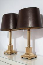 Herda - Een Paar Exclusieve Kolom Tafellampen - Regency -, Antiek en Kunst