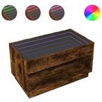 Salontafel met Infinity LED | Tweede Kansje, Huis en Inrichting, Tafels | Salontafels, 50 tot 100 cm, 50 tot 75 cm, Verzenden