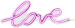 2dekans | Luca Lighting - Wandlamp Love - Roze 45 x 1,5 x, Huis en Inrichting, Ophalen of Verzenden, Nieuw