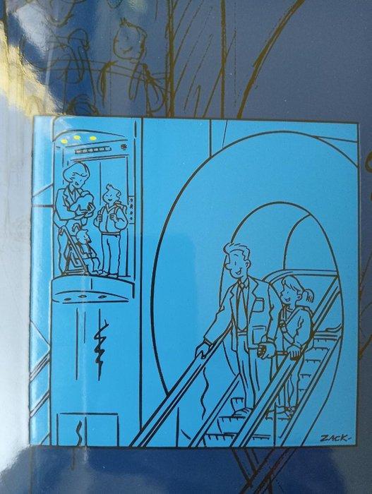 emaille bord nieuwstaat - Zack - Emaille bord - Emaille, Antiek en Kunst, Antiek | Wandborden en Tegels