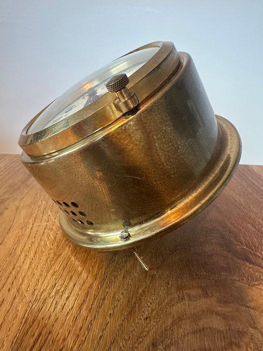 Klok - Messing - 1970-1980, Antiek en Kunst, Antiek | Klokken