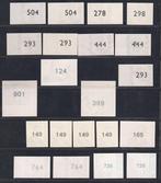 België - Verzameling van 19 ongetande zegels van Z.M. Koning