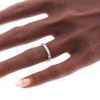 Zonder minimumprijs - Ring - 18 karaat Witgoud - 0.85ct. tw., Nieuw