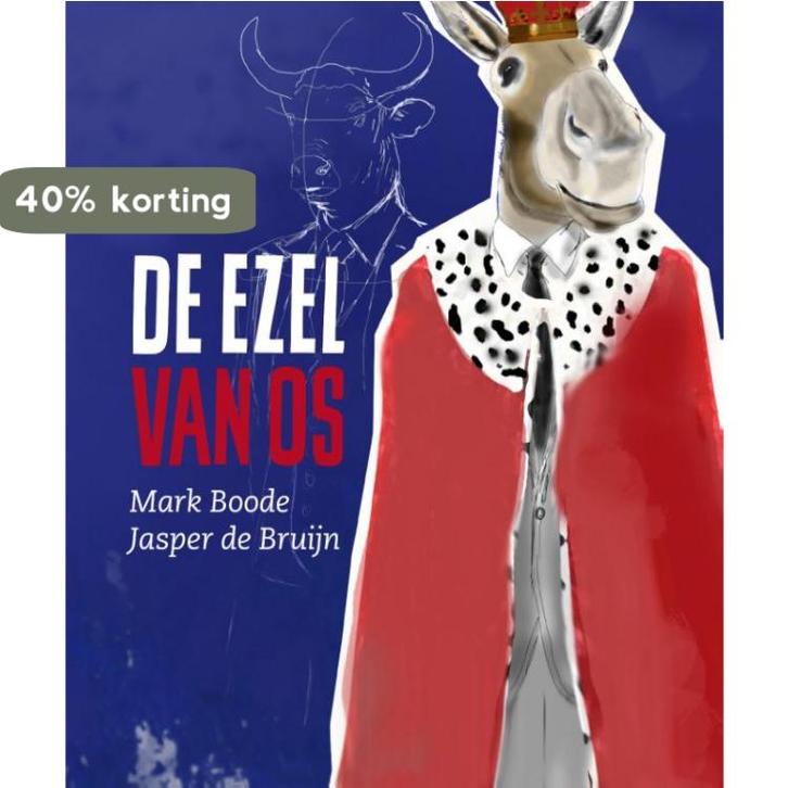De Ezel van Os 9789082418903 Mark Boode, Boeken, Overige Boeken, Zo goed als nieuw, Verzenden
