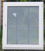 pvc raam , chassis 110 x 127  wit/ dennengroen 3 dubbel glas, 75 tot 150 cm, Kunststof, Raamkozijn, Nieuw