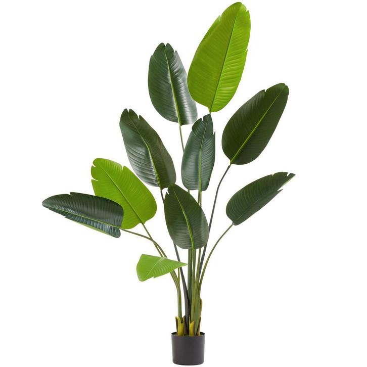 tectake Kunst paradijsvogelboom Tropic, natuurgetrouw - 160, Maison & Meubles, Plantes d'intérieur, Envoi