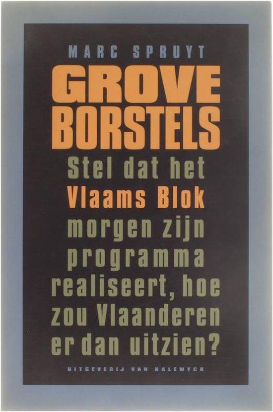 Grove borstels 9789056170080 M. Spruyt, Boeken, Politiek en Maatschappij, Gelezen, Verzenden