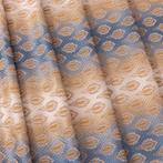 Damastweefsel Degradé – Paisleymotief met Goudborduursel -