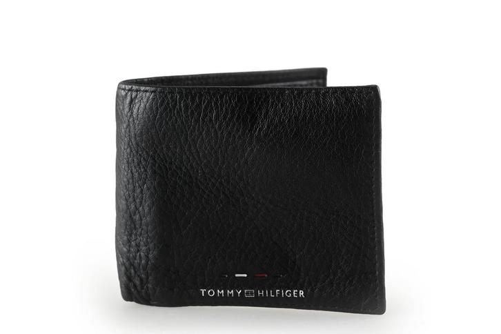 Tommy Hilfiger Portemonnee Zwart | 5% korting, Handtassen en Accessoires, Portemonnees, Zwart, Zo goed als nieuw, Verzenden