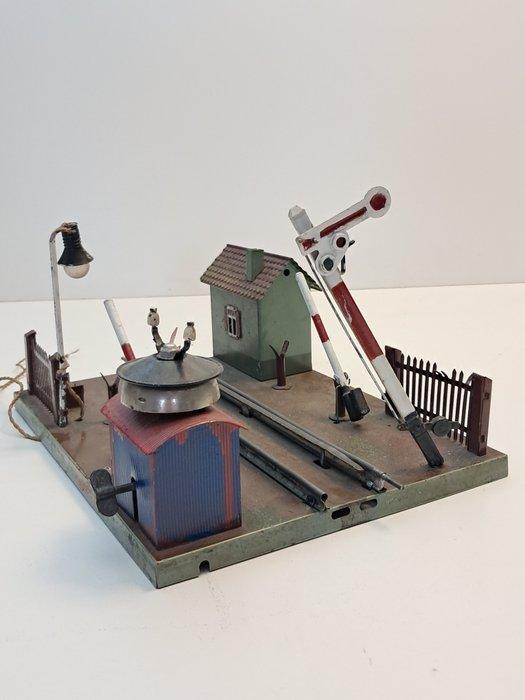 Märklin - Blikken speelgoed - Bahnübergang - 1910-1920 -, Antiek en Kunst, Antiek | Speelgoed