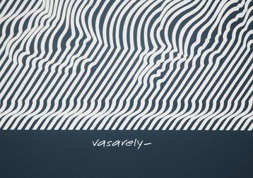 Victor Vasarely (1906-1997) - Cheval au galop