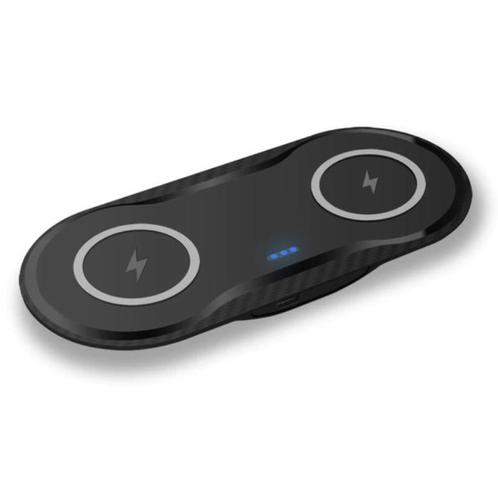 2 in 1 Qi Universele Draadloze Oplader 10W Wireless Charging, Telecommunicatie, Mobiele telefoons | Batterijen en Accu's, Nieuw