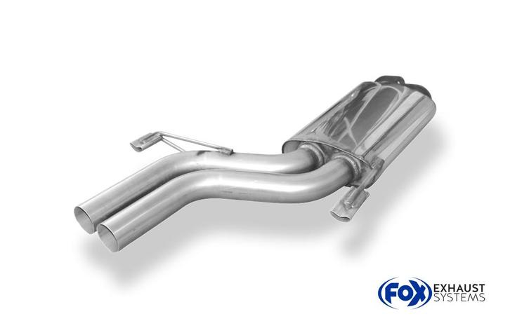 FOX BMW E32 730i voordemper Ø2x63,5mm, Auto-onderdelen, Uitlaatsystemen, Nieuw, Verzenden
