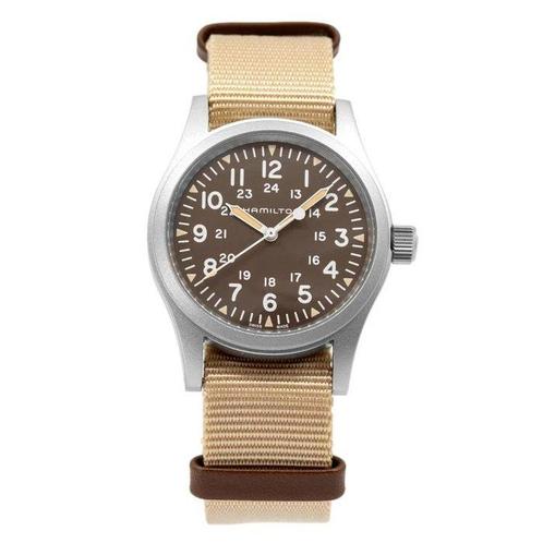 Hamilton - Khaki Field Mechanical - H69439901 - Unisexe -, Handtassen en Accessoires, Horloges | Heren