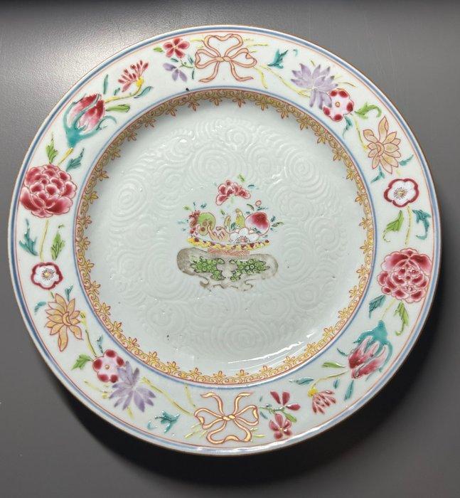 Geen veilingreserve - Een Chinese Famille Rose mand op, Antiek en Kunst, Antiek | Overige Antiek