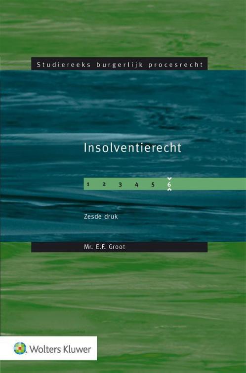 Insolventierecht / Studiereeks burgerlijk procesrecht, Boeken, Wetenschap, Zo goed als nieuw, Verzenden