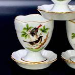 Herend - Exquisite Egg Service (6 pcs) - Rothschild Bird, Antiek en Kunst