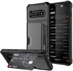 DrPhone Galaxy S10+Plus TPU Kaarhouder Armor Case met, Verzenden