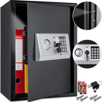 KESSER® Elektronische Kluis met cijferslot - 50x35x34,5cm -, Verzenden